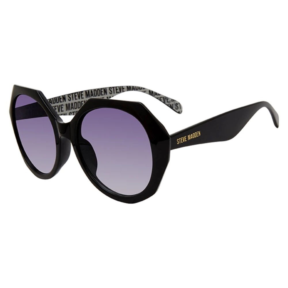 STEVE MADDEN Zahara Bold Sunglasses In Black